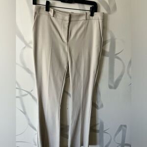 Flavio Castellani Cream Straight Pant Size 44 US 8